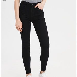 American Eagle black jeggings